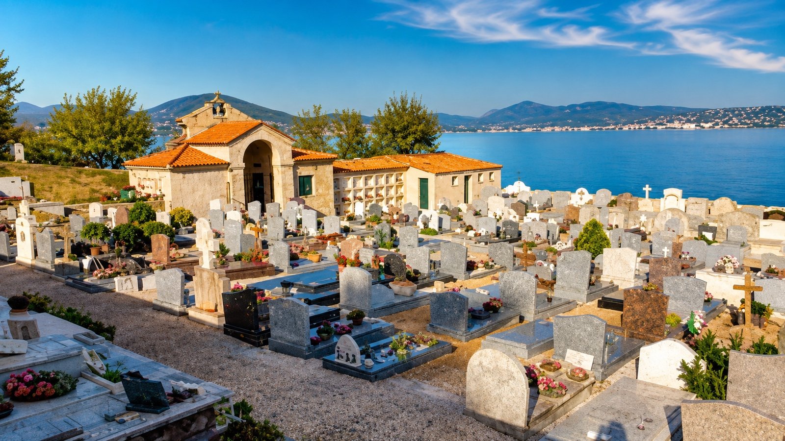 Cimetière face à la mer, Golfe de Saint-Tropez